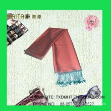 fashion solid silk twill shawl scarf 100%silk hijab